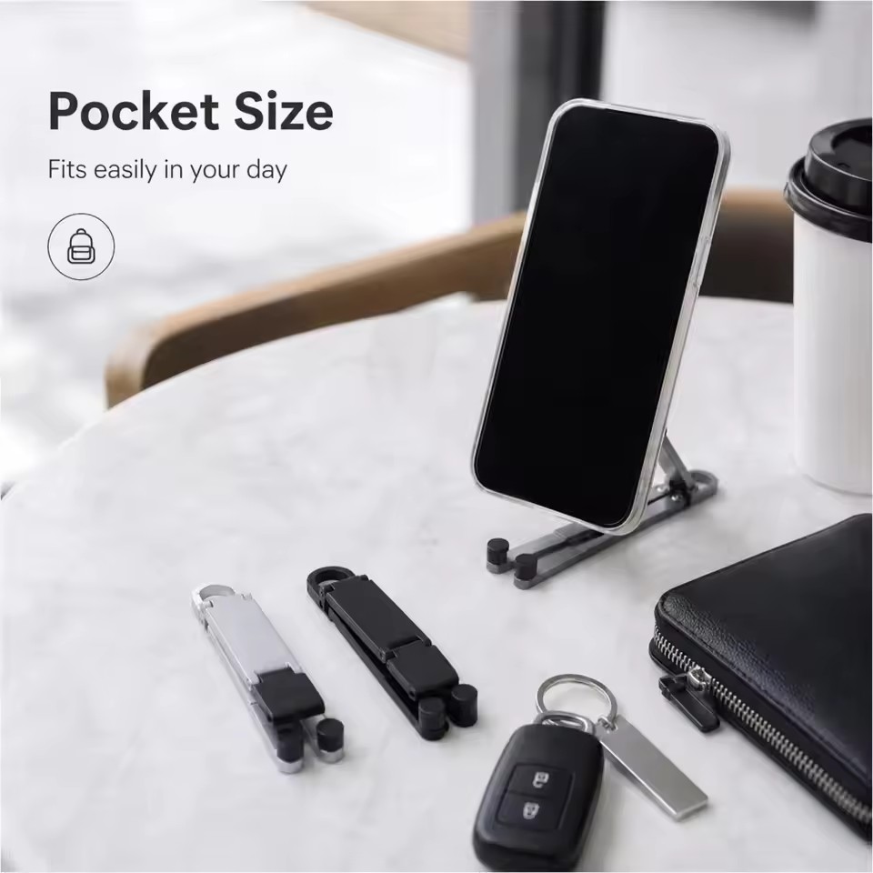 Foldable Keychain Phone Stand  - đánh giá và giá Standing Desk