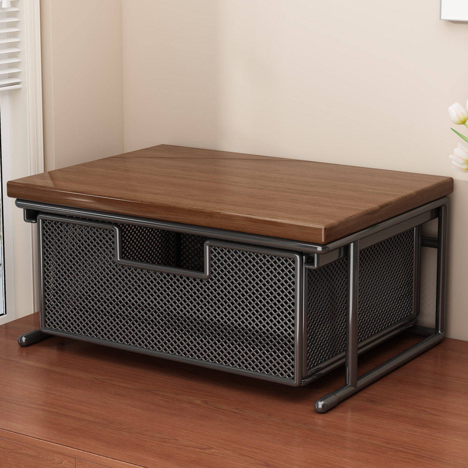 Printer Stand with Drawer Spac - đánh giá và giá Printer Stand