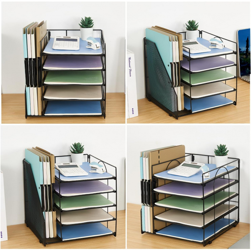 5-Tier Multi-Layer File Rack O - đánh giá và giá File Cabinet