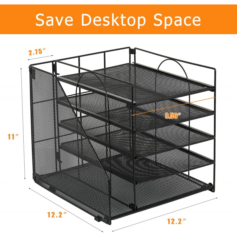 5-Tier Multi-Layer File Rack O - đánh giá và giá File Cabinet