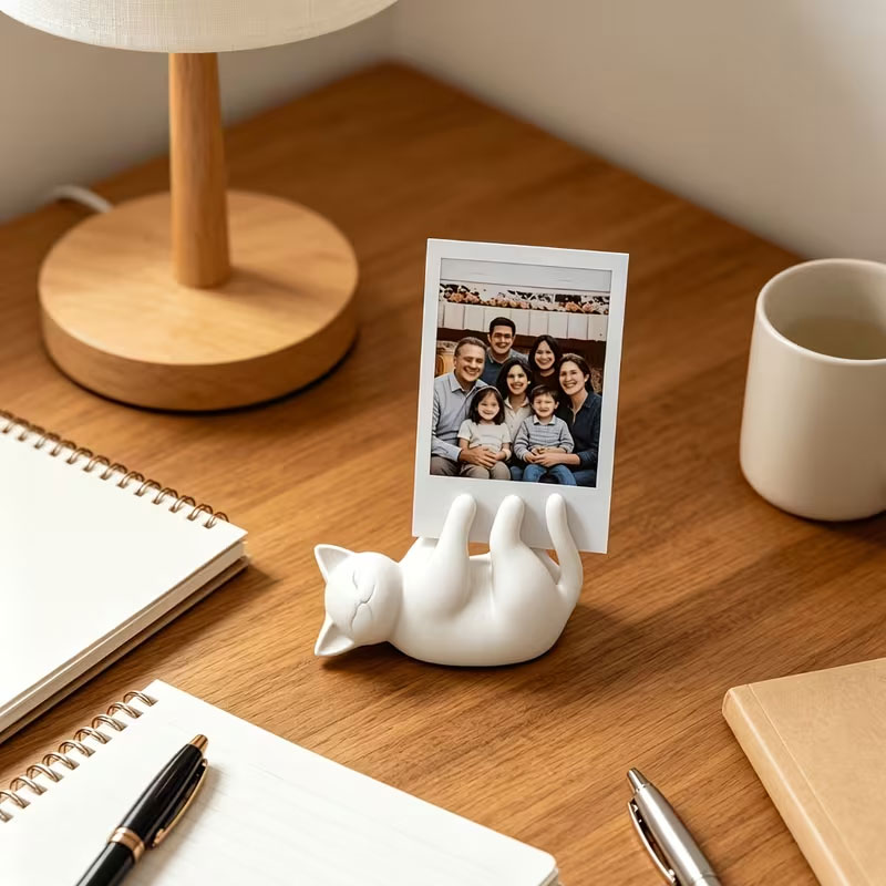 Cute white cat backrest stand, - đánh giá và giá Office Furniture Brands