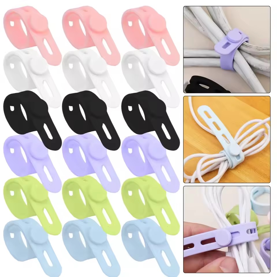 Desk Cable Organizer Reusable  - đánh giá và giá Desk Organizer