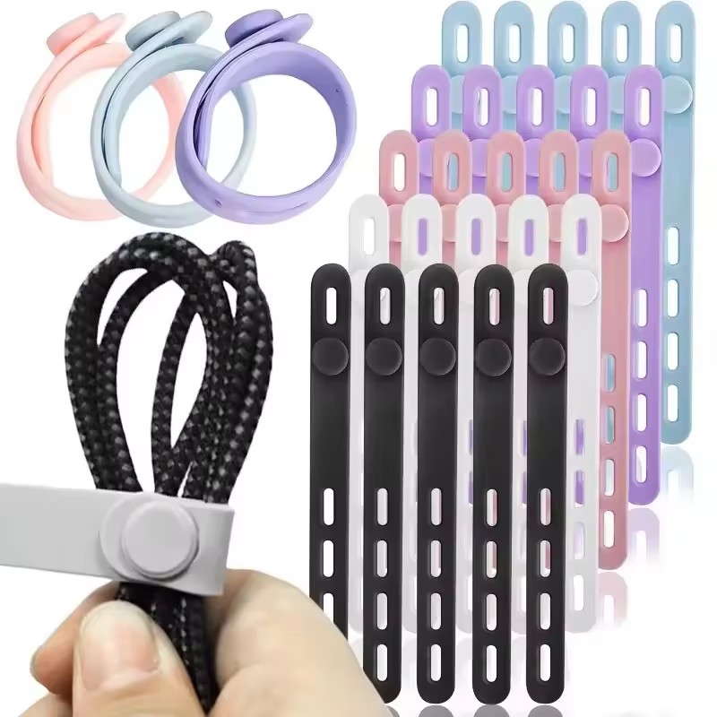 Desk Cable Organizer Reusable  - đánh giá và giá Desk Organizer
