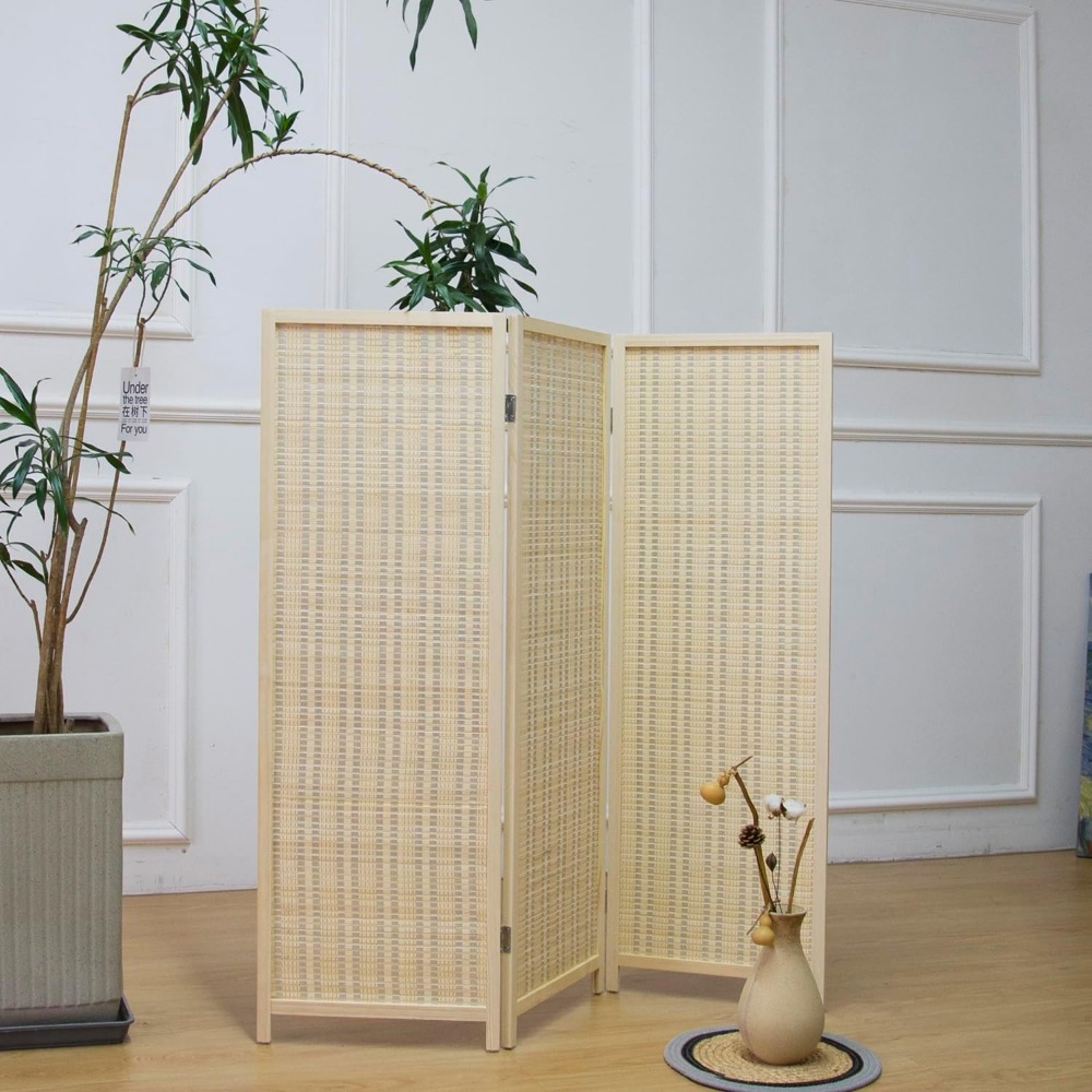 3 Panel Short Room Divider Scr - đánh giá và giá Partition Screen Divider