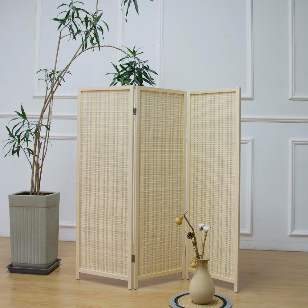 3 Panel Short Room Divider Scr - đánh giá và giá Partition Screen Divider