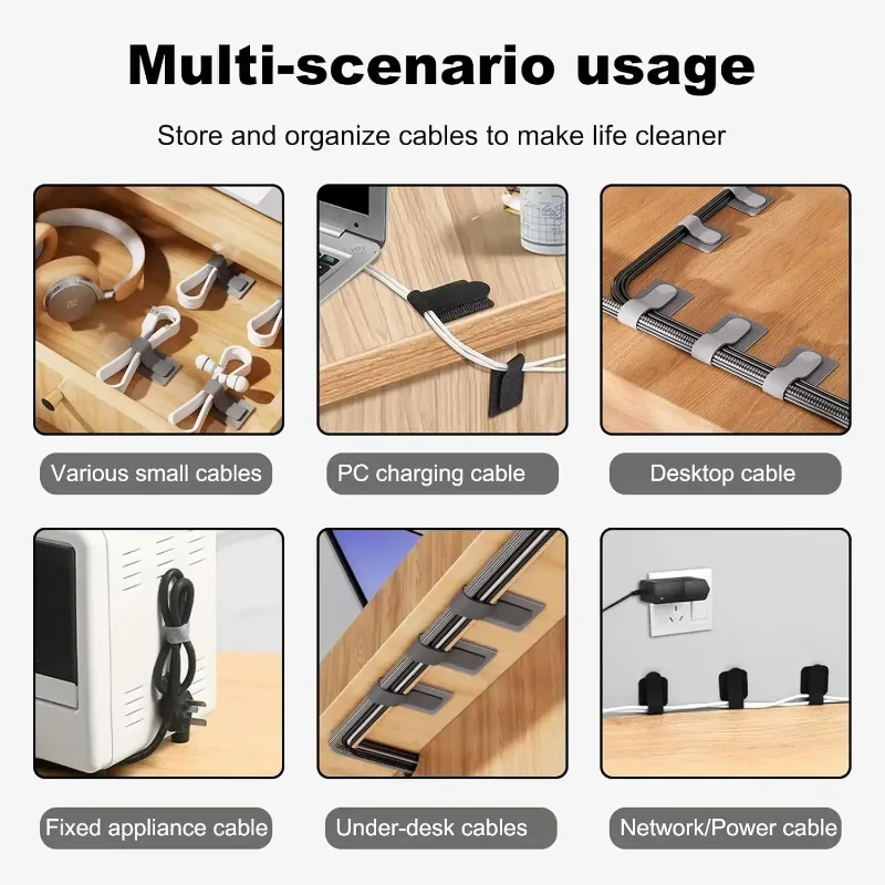 Reusable Cable Ties New Fasten - đánh giá và giá Desk Organizer