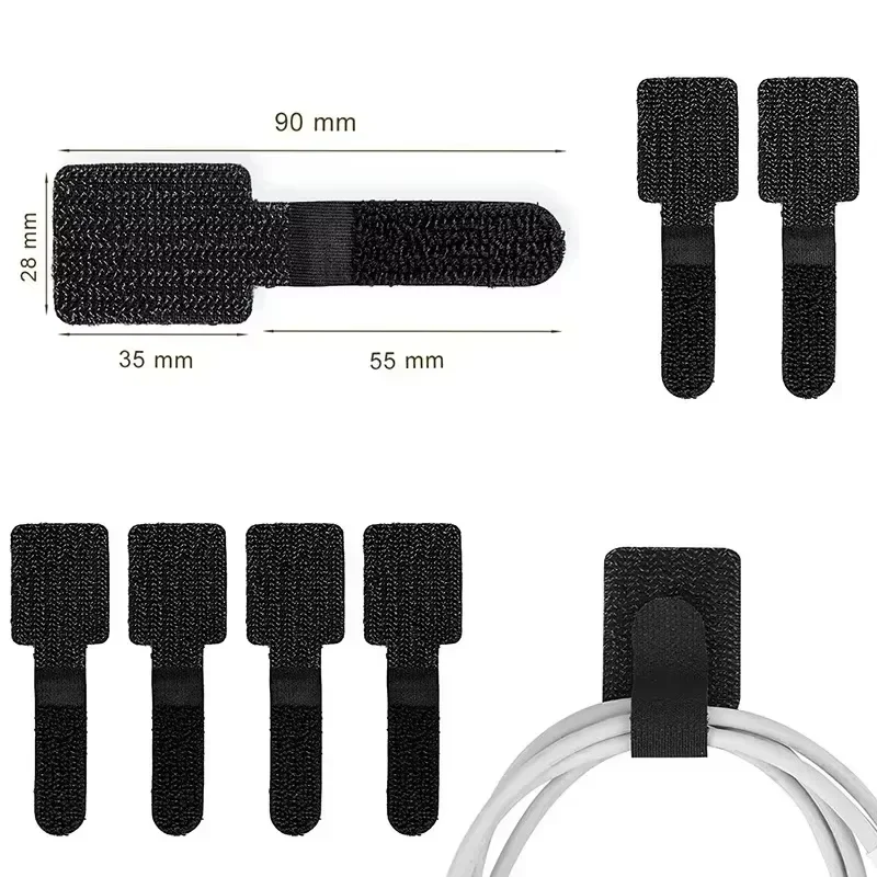Reusable Cable Ties New Fasten - đánh giá và giá Desk Organizer