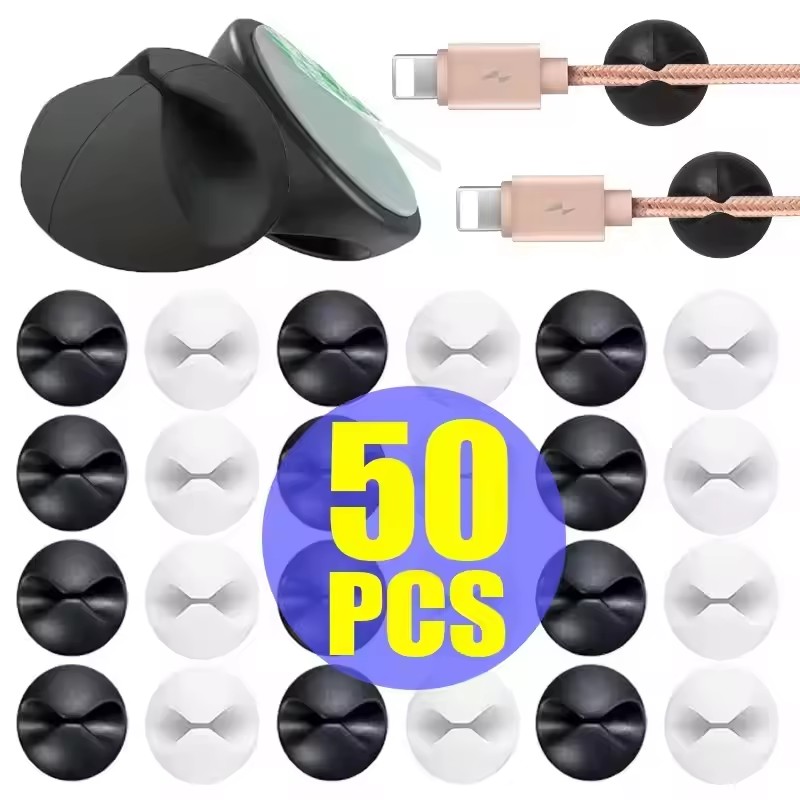 Mini Silicone USB Cable Winder - đánh giá và giá Desk Organizer