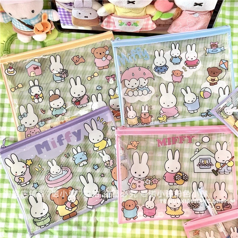 Miffy Grid Storage Bag Cute Ka - đánh giá và giá Desk Organizer