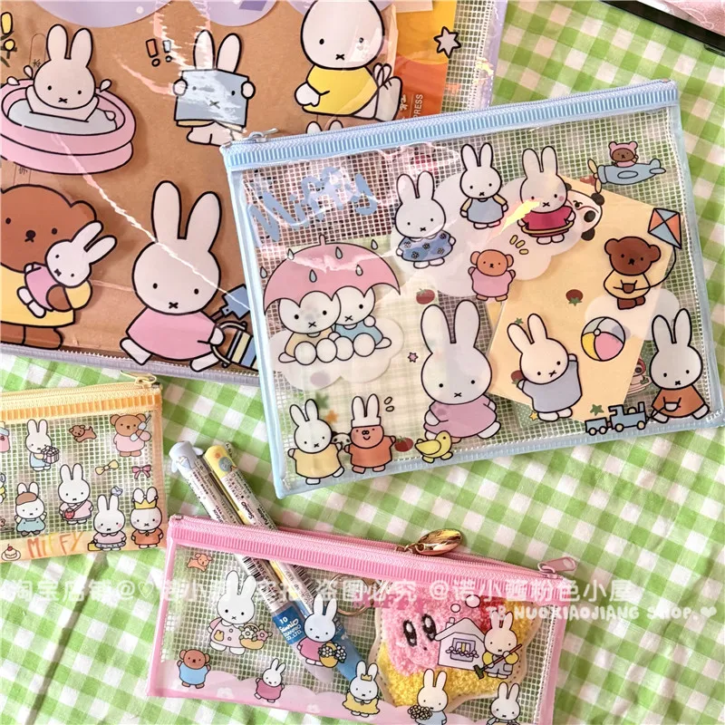 Miffy Grid Storage Bag Cute Ka - đánh giá và giá Desk Organizer