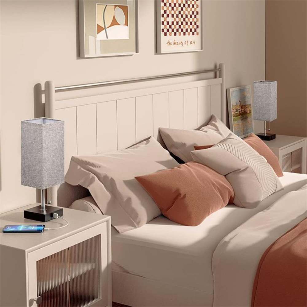 Modern Fabric Shade Desk Lamp  - đánh giá và giá Desk Lamp