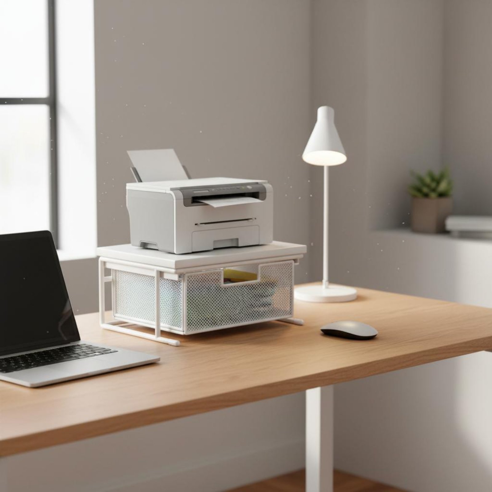 Printer Stand with Drawer Spac - đánh giá và giá Printer Stand