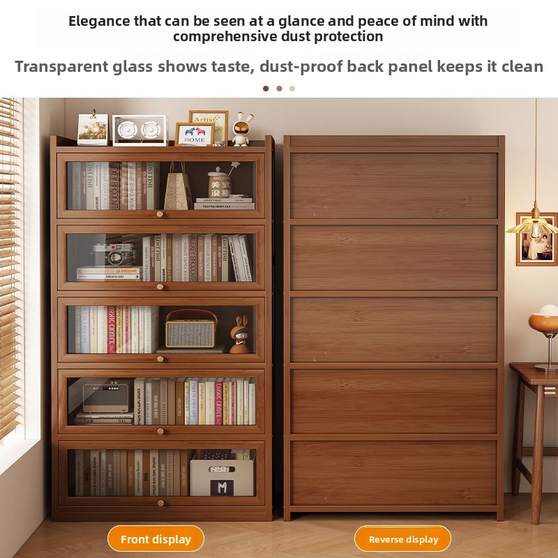Multi-functional BambooBookcas - đánh giá và giá Bookshelf