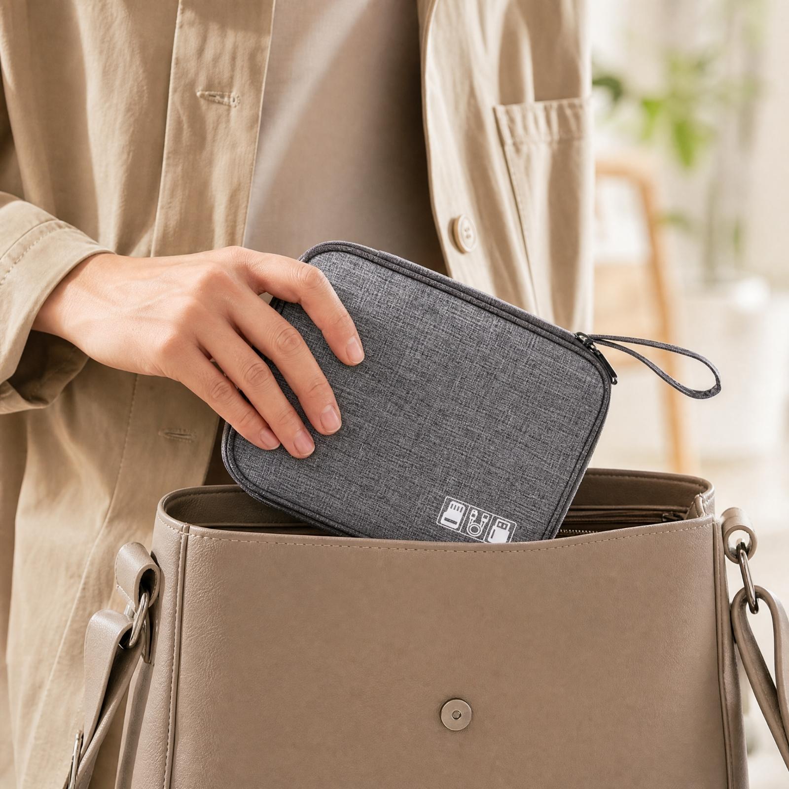 Durable Oxford Cloth Cable Org - đánh giá và giá Desk Organizer