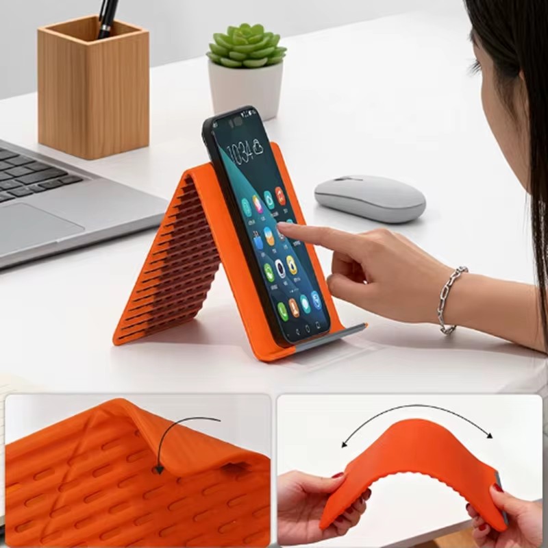Portable Silicone Mobile Phone - đánh giá và giá Standing Desk