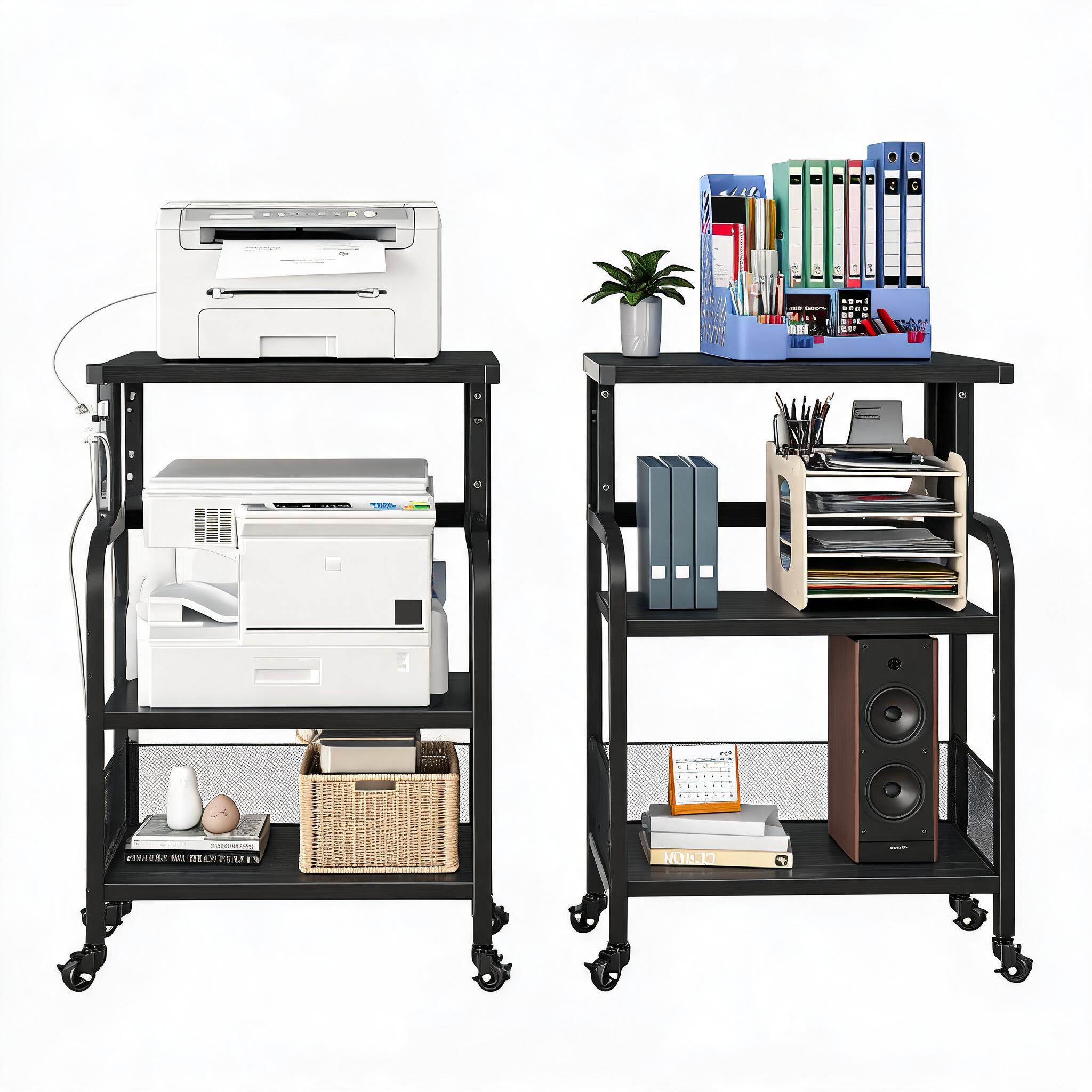 3-Tier Mobile Printer Stand wi - đánh giá và giá Printer Stand