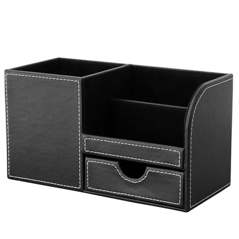 1pcs PU Leather Multi-function - đánh giá và giá Desk Organizer