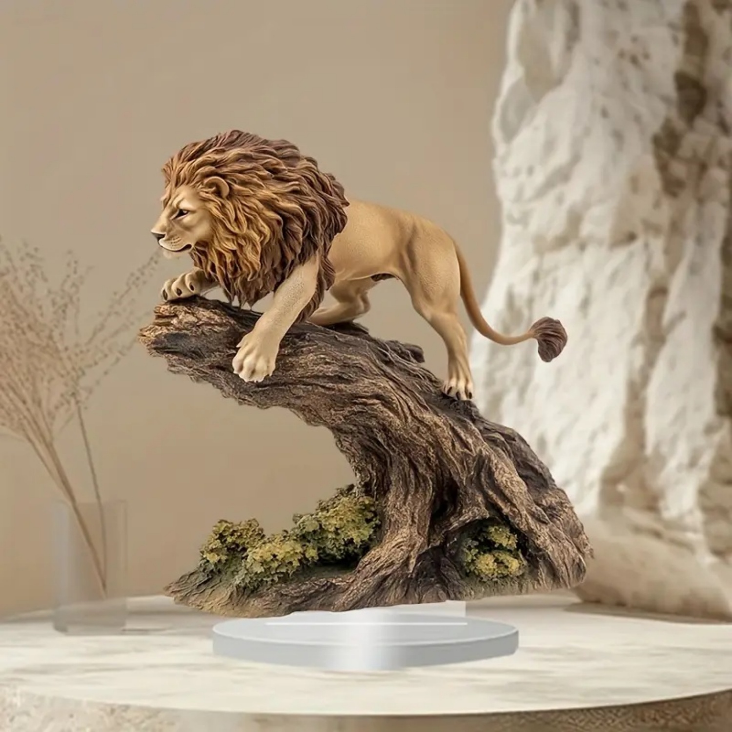 Male Lion Statue,2D Flat Anima - đánh giá và giá Office Furniture Brands