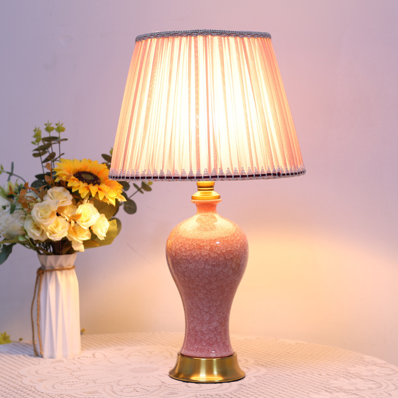 Jingdezhen ceramic vase desk l - đánh giá và giá Desk Lamp