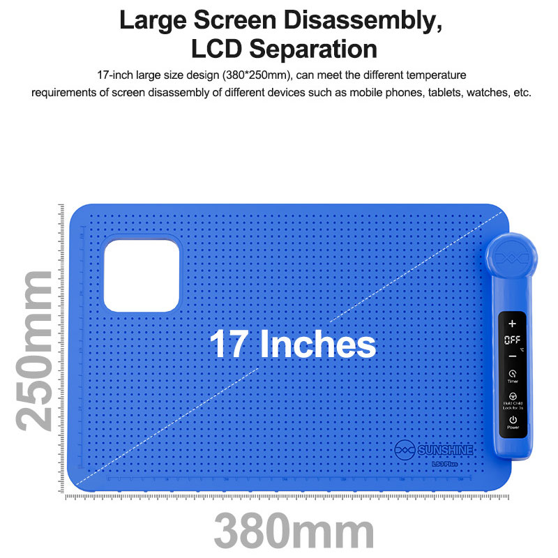 SUNSHINE LS3 PLUS, thiết bị tá - đánh giá và giá Partition Screen Divider