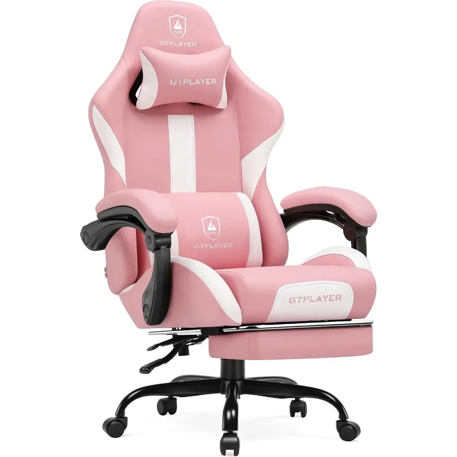Gaming Chair with Foot Rest Po - đánh giá và giá Office Chair Cushion