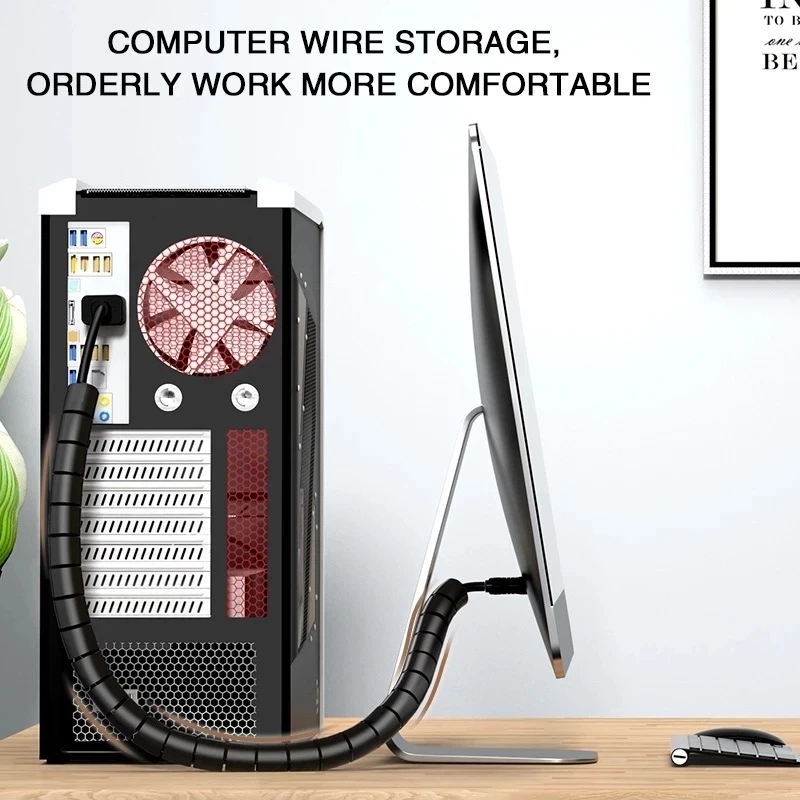 2M Long Cable Management Compu - đánh giá và giá Desk Organizer