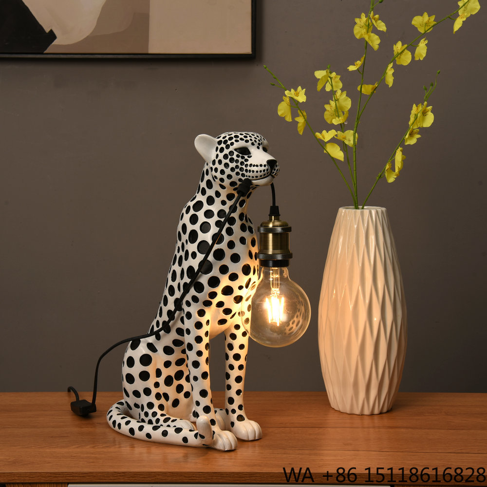 Tượng báo đốm bằng nhựa resin, - đánh giá và giá Office Furniture Brands
