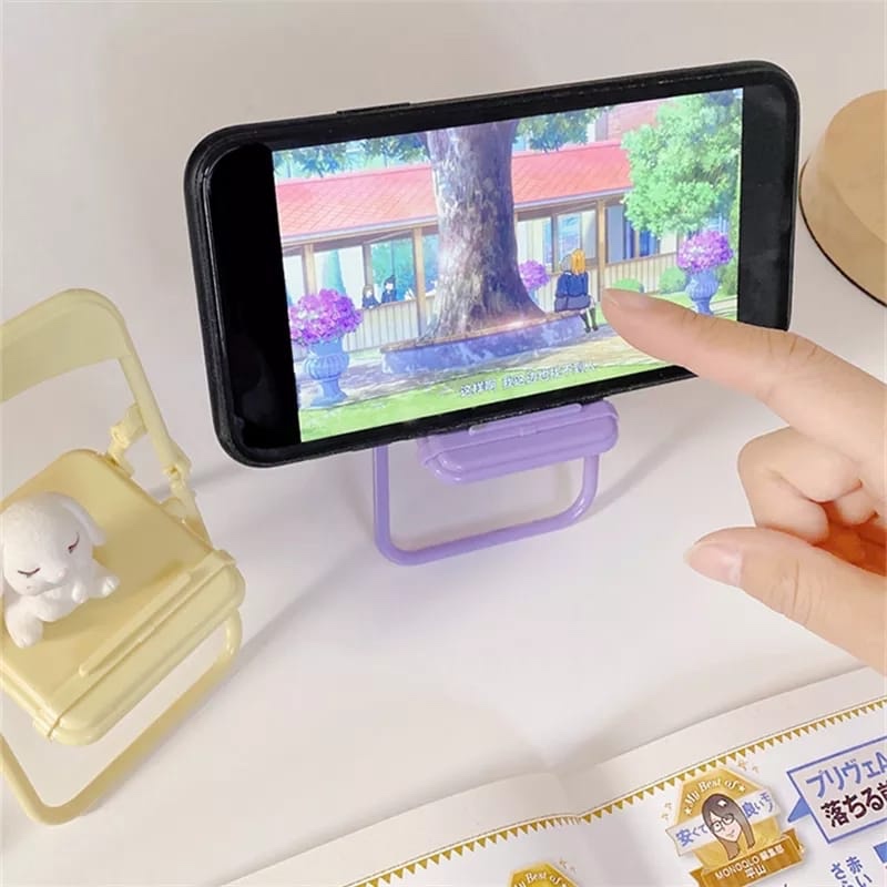 Cute Chair Phone Holder Stand  - đánh giá và giá Desk Organizer