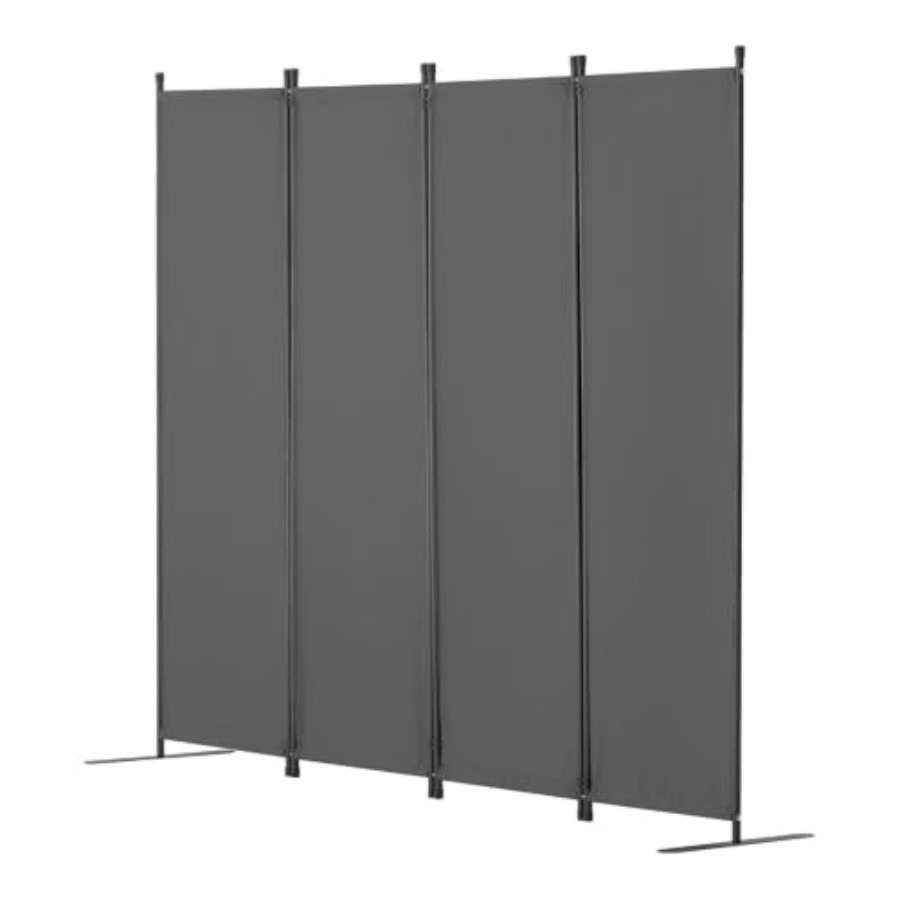 4-Panel Cloth Room Divider Fol - đánh giá và giá Partition Screen Divider