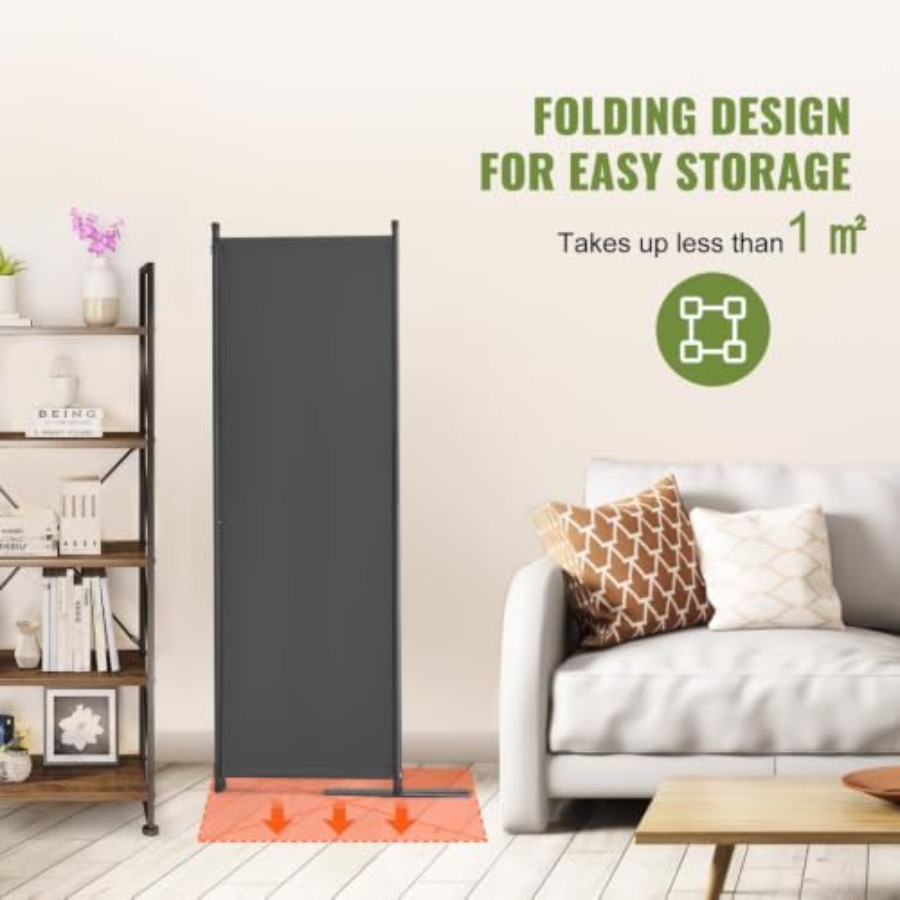 4-Panel Cloth Room Divider Fol - đánh giá và giá Partition Screen Divider