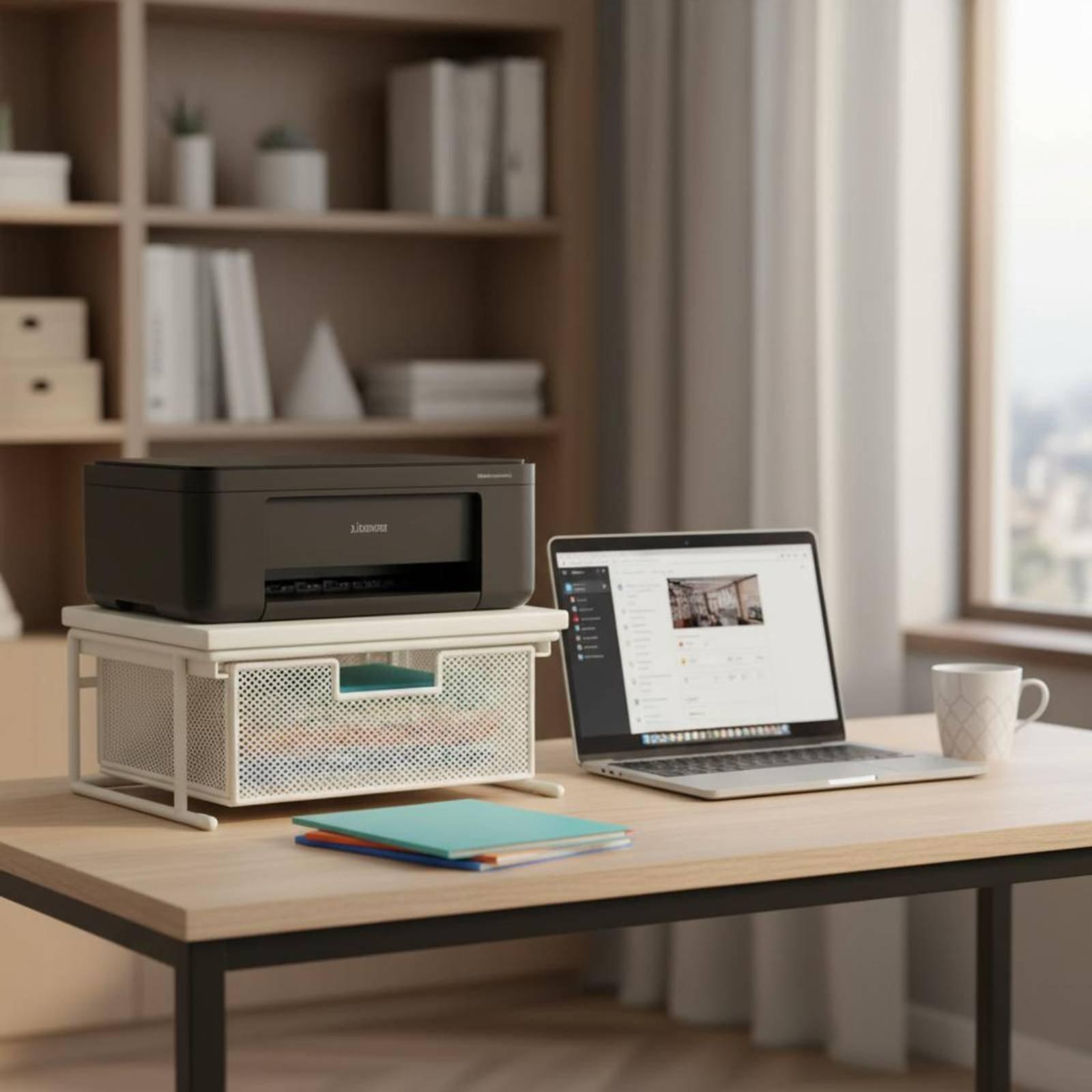 Printer Stand with Drawer Stor - đánh giá và giá Printer Stand