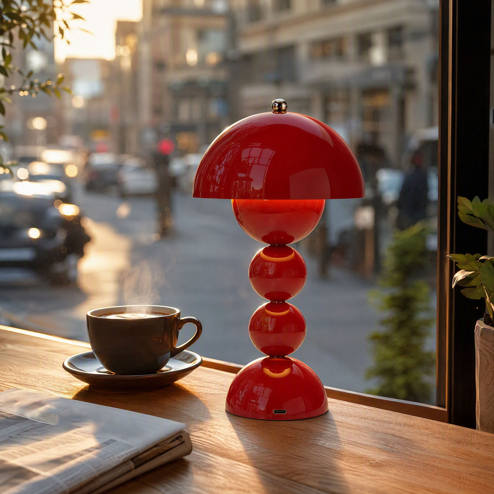 Vintage Mushroom Flower Bud De - đánh giá và giá Desk Lamp